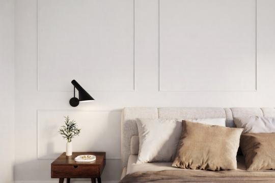 Panelvæg Listesæt 120 x 70 cm MDF grundet Lister  PEFC 