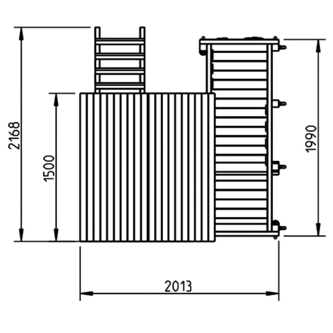 Legetårn Standard Modul Penthouse – Douglas PETER-HOLMBERG 