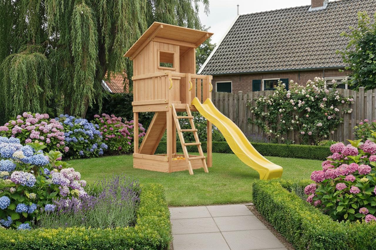 Legetårn Standard Modul Standtårn Douglas Træ 