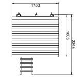 Legetårn Standard Modul Standtårn Douglas Træ 