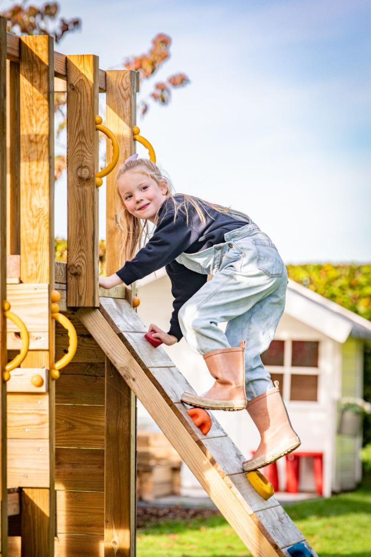 Klatrevæg i Douglas Træ 170 cm PETER-HOLMBERG