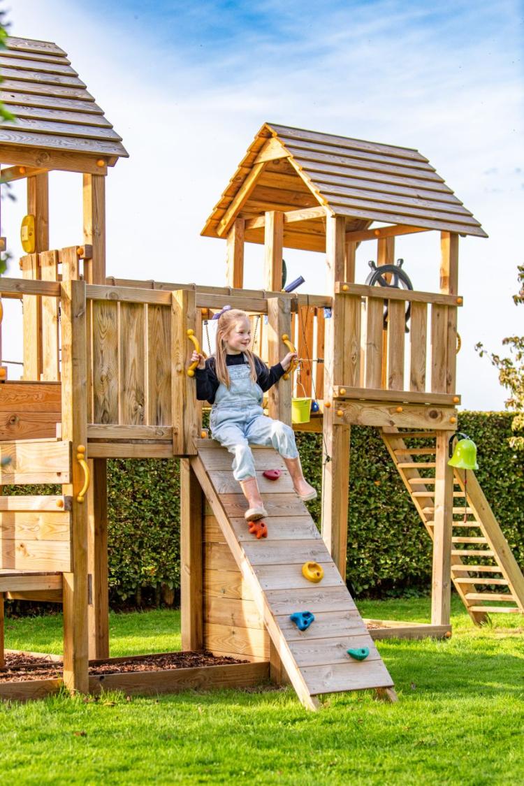 Klatrevæg i Douglas Træ 170 cm PETER-HOLMBERG