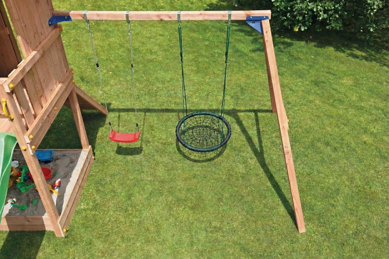 Gyngesæt Til Legetårn – Douglas Træ til 2 Gynger PETER-HOLMBERG