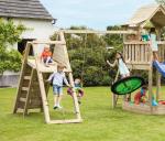 Gyngestativ med Klatrevæg Modul – Douglas Træ PETER-HOLMBERG