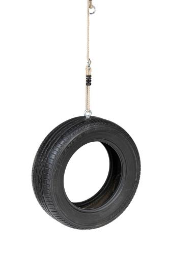 Bildæk gynge til børn PETER-HOLMBERG