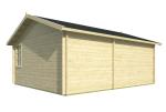 Træ Garage Melby 2 delt 578 x 480 x 297 cm 26,8 m2 PETER-HOLMBERG 