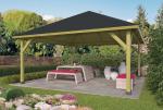 Havepavillon / Grillhytte i Træ 560 x 560 cm PETER-HOLMBERG 