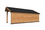 Multihus 3 fag i Douglas gran 642 × 221 cm – 14 m² A-kvalitet, PETER-HOLMBERG 