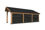 Multihus i Douglas gran 642 × 221 cm – 14 m² Sortmalet PETER-HOLMBERG 