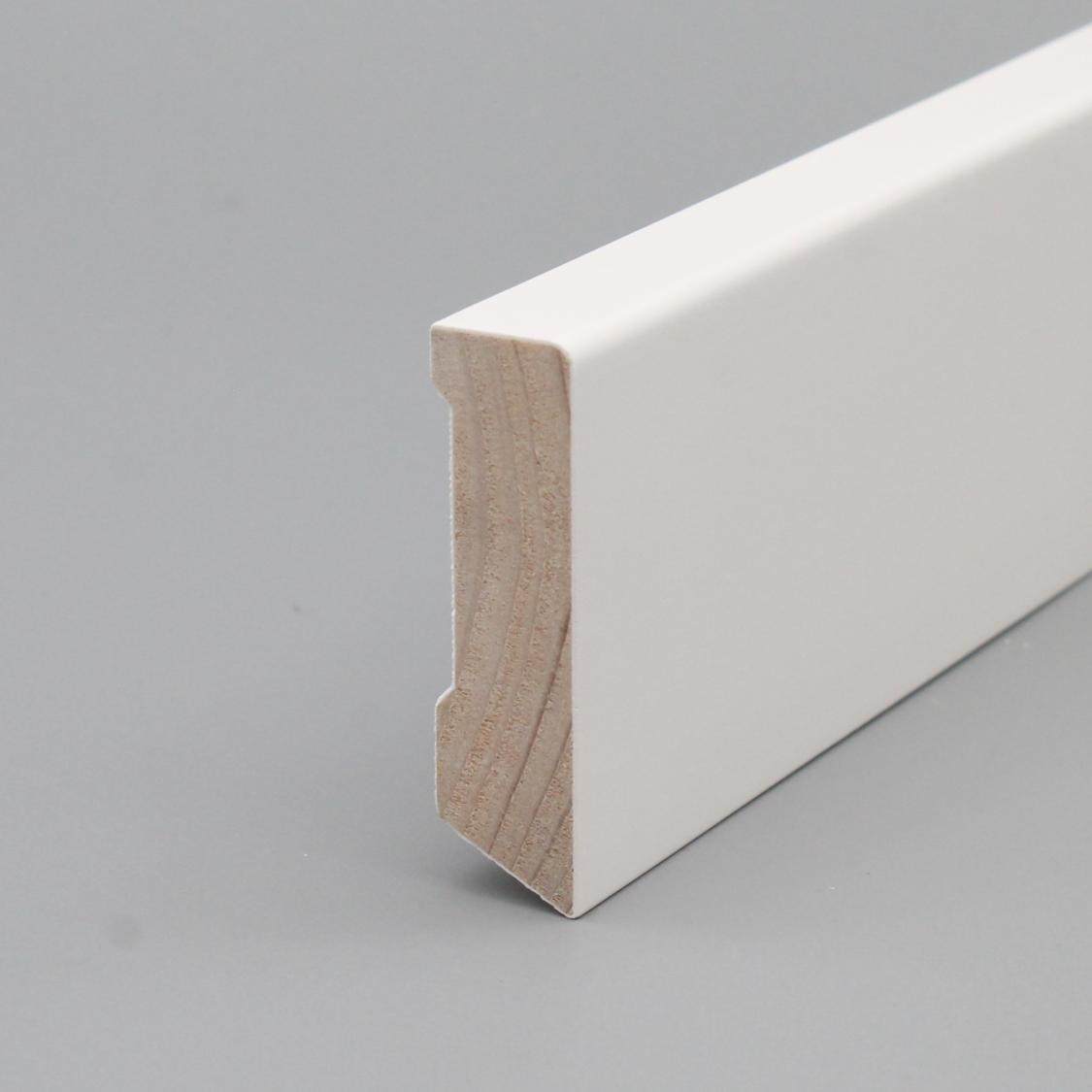 Fodliste Hvid 16 x 58 x 2400 mm FSC PETER-HOLMBERG