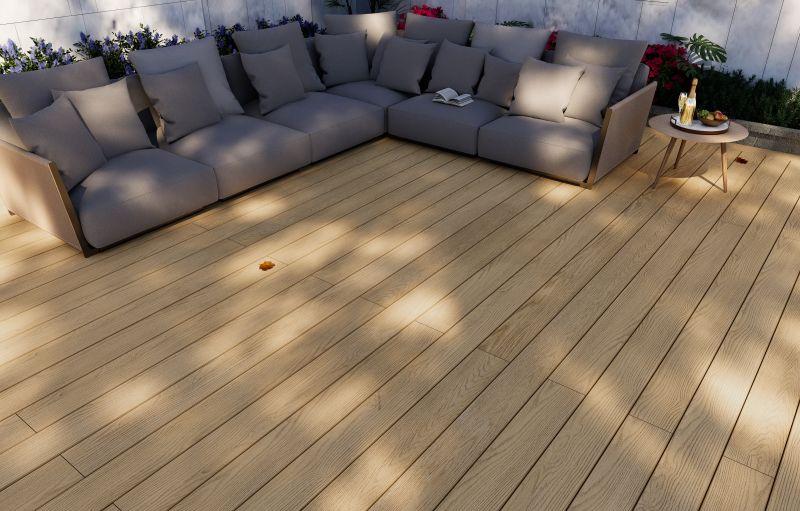Terrassebræt 22 × 176 × 3600 mm – Brandklasse Dfl-s2  PETER-HOLMBERG