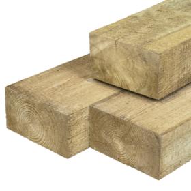 Fyr Svelle 120 x 220 x 2600 mm grønimprægneret, fint savet