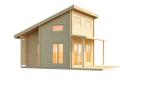 Nordlys Saunahytte 70 mm – 460 × 430 cm | Sauna PETER-HOLMBERG PETER-HOLMBERG