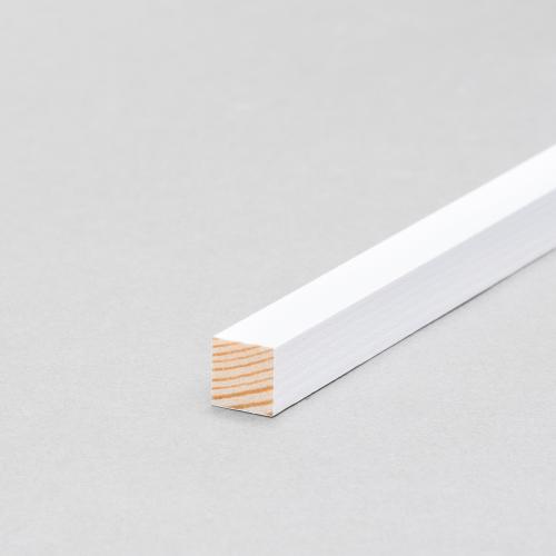 Hobbyliste Hvidmalet Fyr 20 × 20 × 900 mm PETER-HOLMB ERG