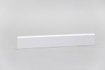 5 x 30 x 900 mm Forkantslister - 1 rund kant Hvid Fyr PETER-HOLMBERG
