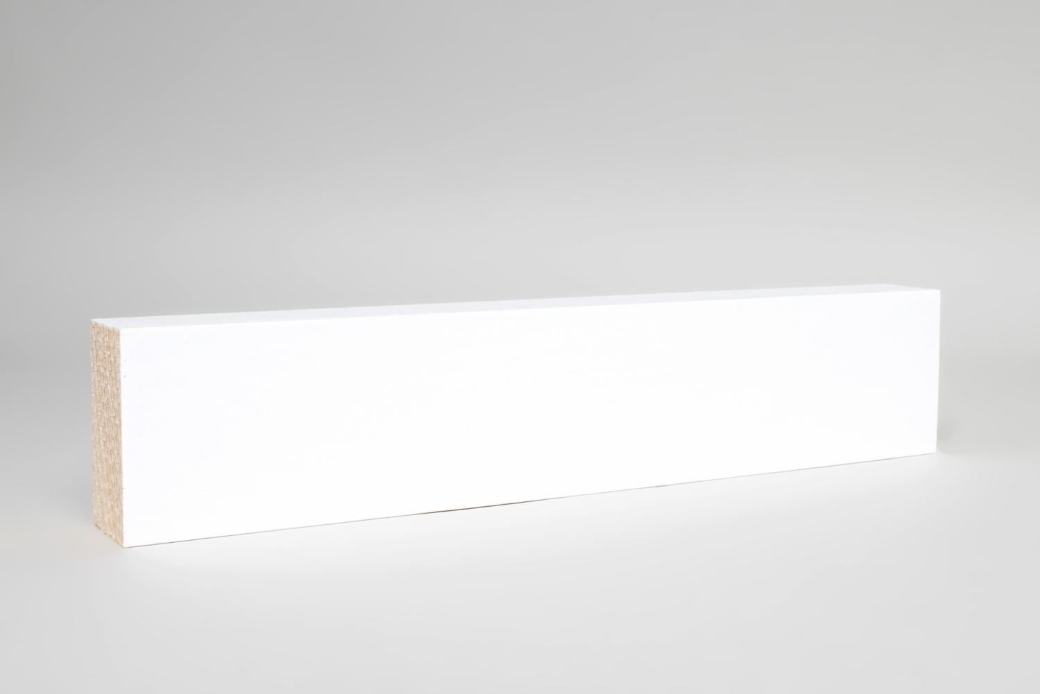 Kantliste 19 × 40 × 2400 mm Fyr Hvid 