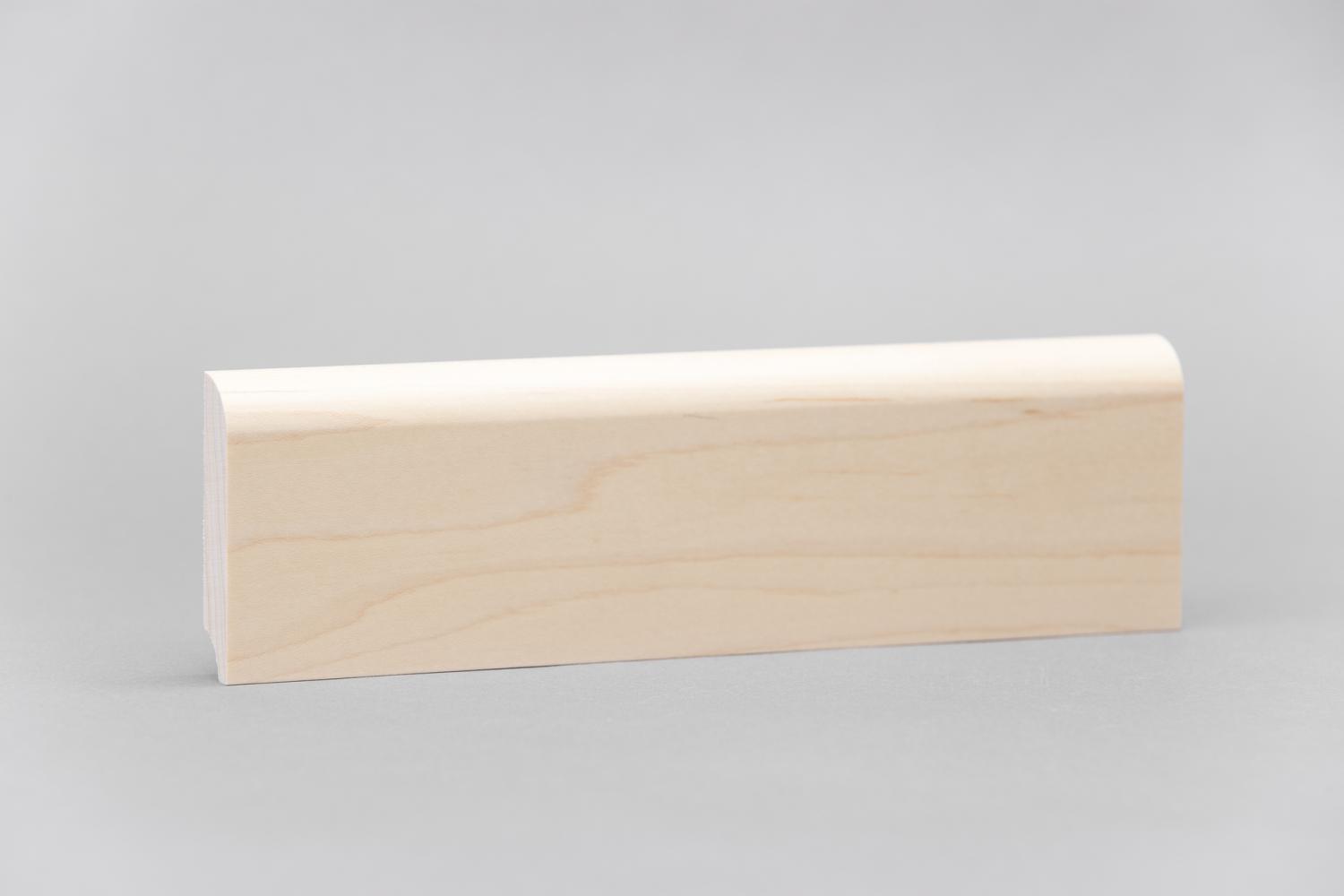 Fodliste Ahorn 13 × 60 × 2440 mm – Massiv, Mat Naturlakeret PETER-HOLMBERG