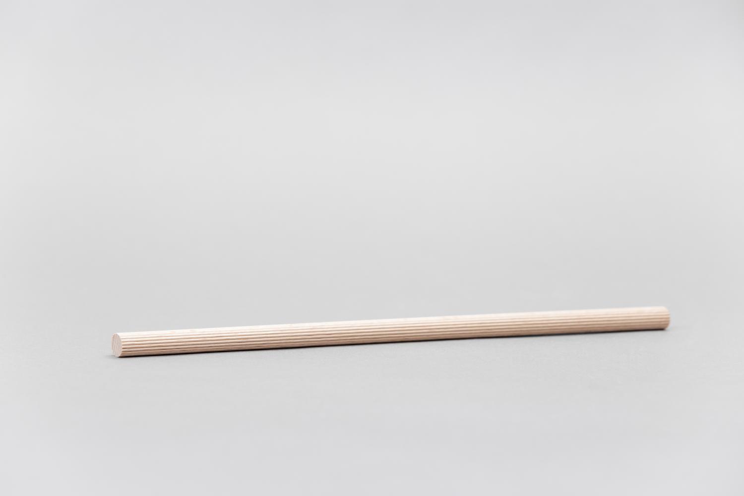 Riflet rundstok bøg Ø 8 mm FSC® massiv  PETER-HOLMBERG